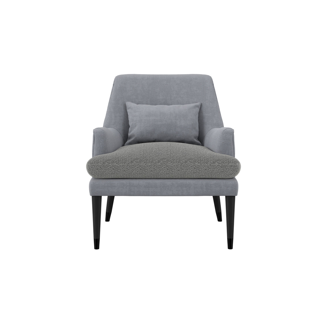 Montana Soft Grey Boucle Armchair
